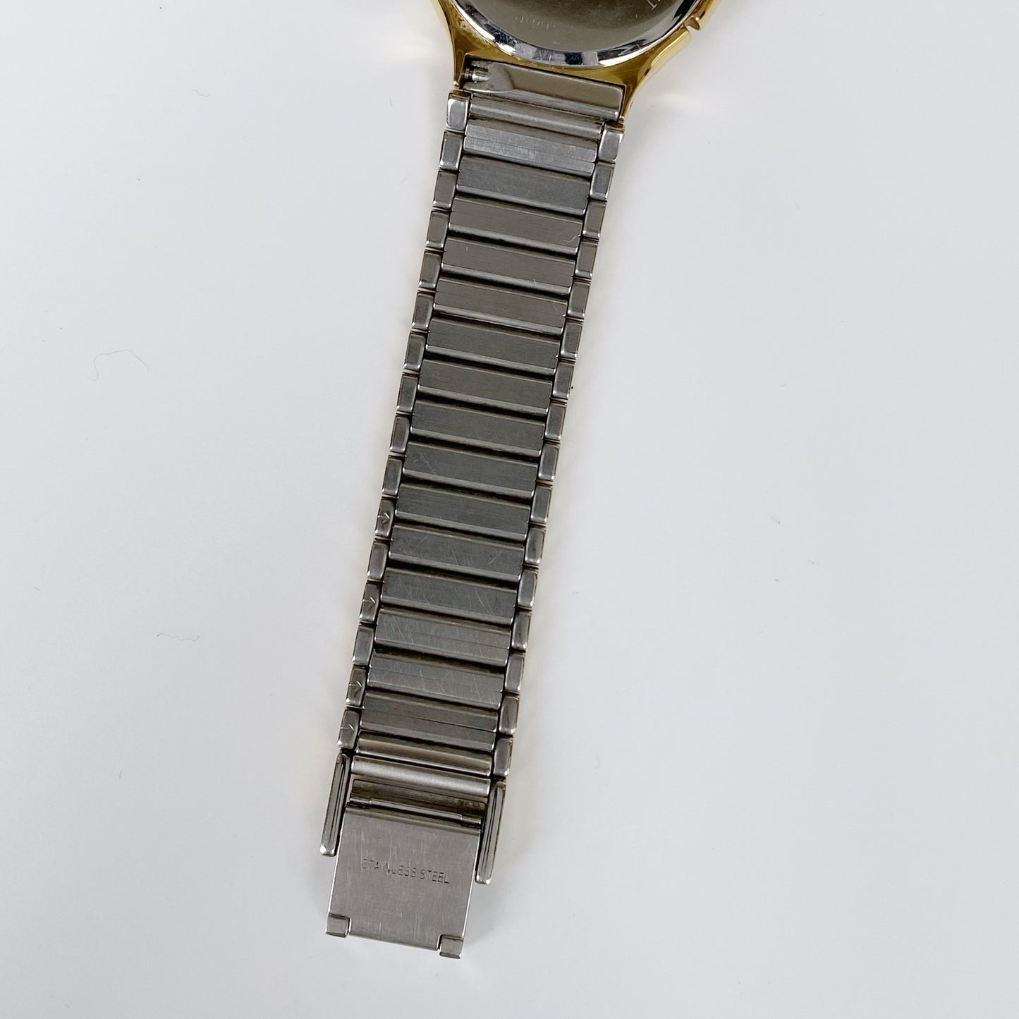 Yves Saint Laurent 1990s Date Two Tone Watch