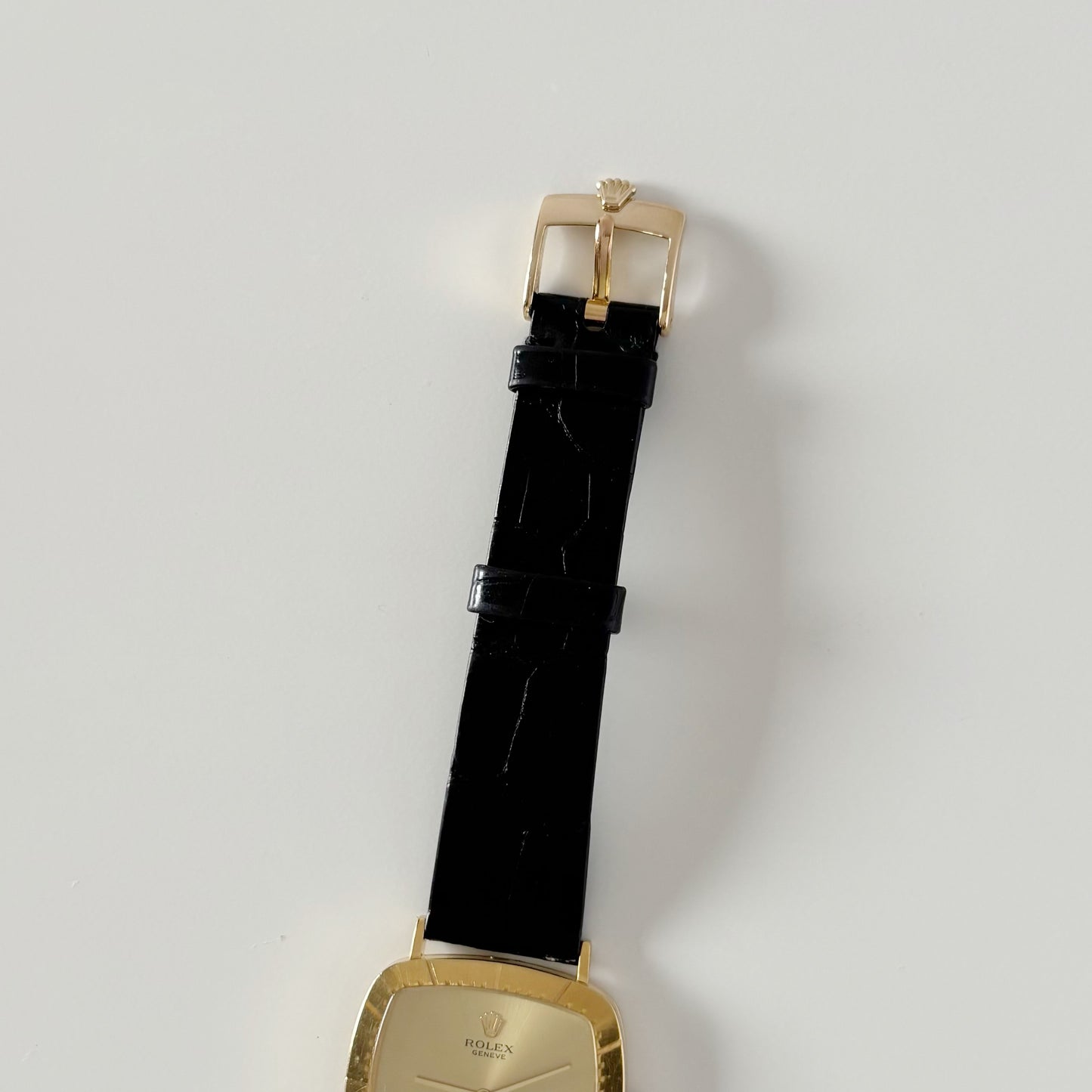 Rolex 1975 Cellini 18K Case Manual Wind Watch