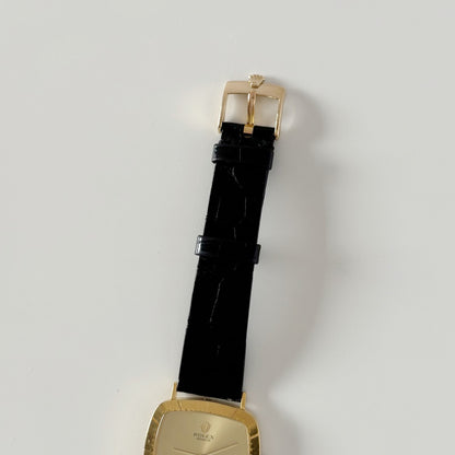 Rolex 1975 Cellini 18K Case Manual Wind Watch