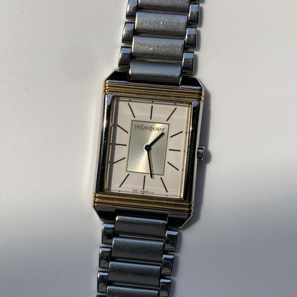 Yves Saint Laurent 1990s Rectangular Watch