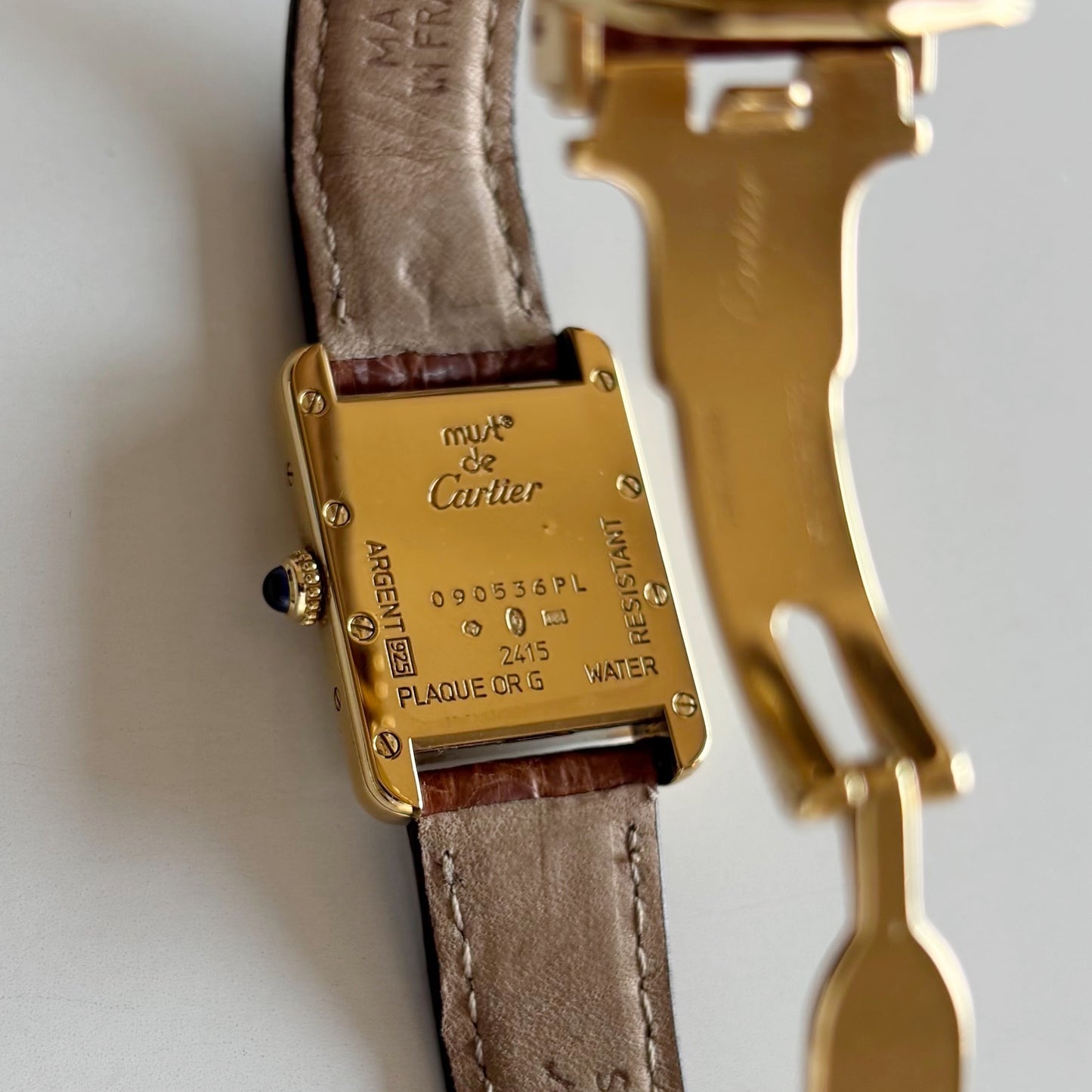 Cartier 1990s Must de Tank Watch (SM)