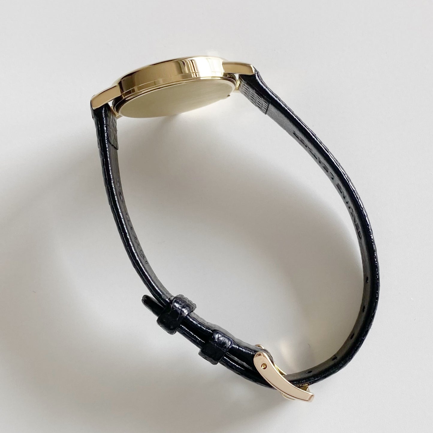 Tiffany 1990s 14K Solid Gold Round Watch