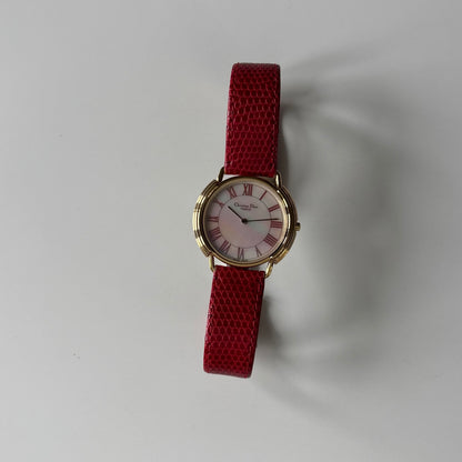 Dior Seashell Dial Gold-Plated Watch (Large)