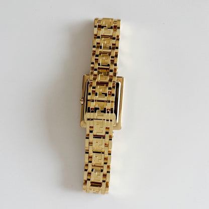 Fendi 1990s Gold Plated Watch Limited Edition (only 2,500 pieces made)