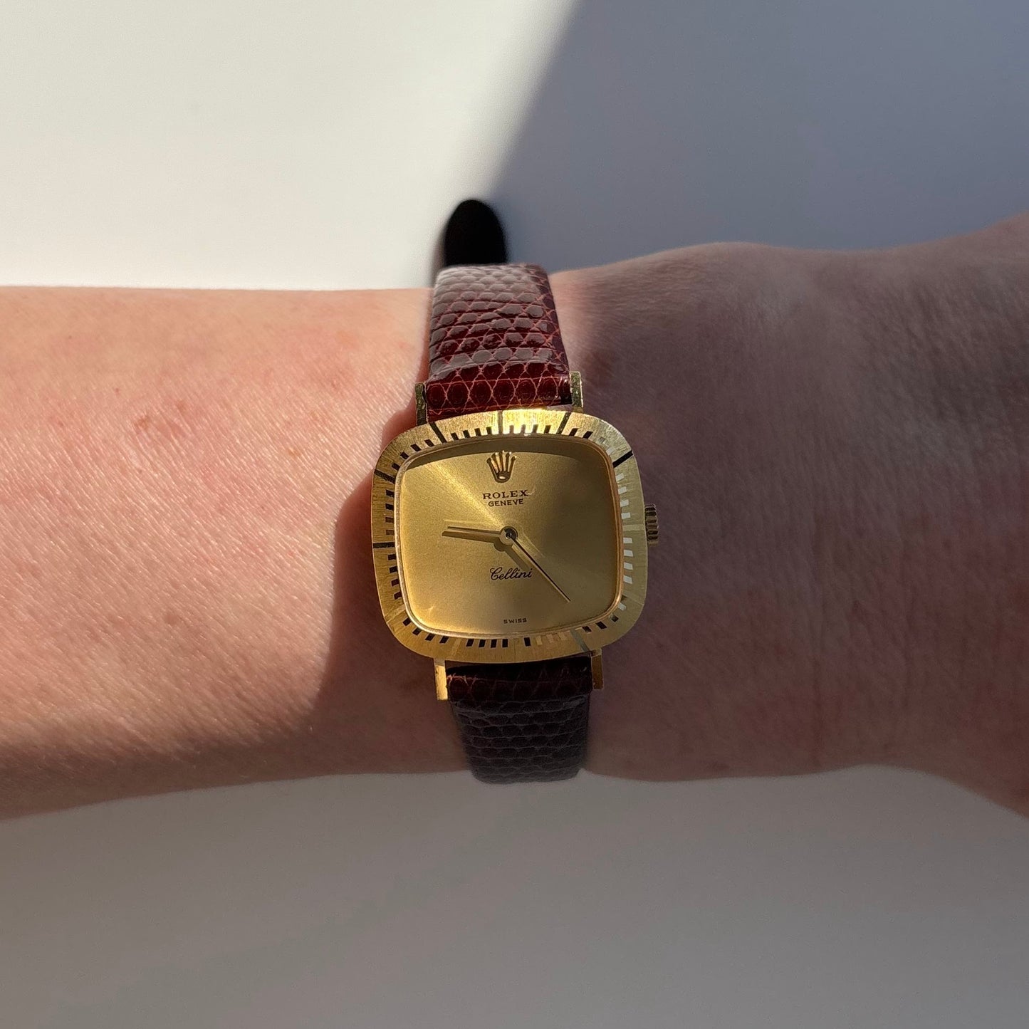 Rolex 1987 Cellini 18K Manual Wind Watch