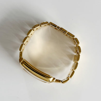 Fendi 1990s Tank Gold Plated Watch (Large)