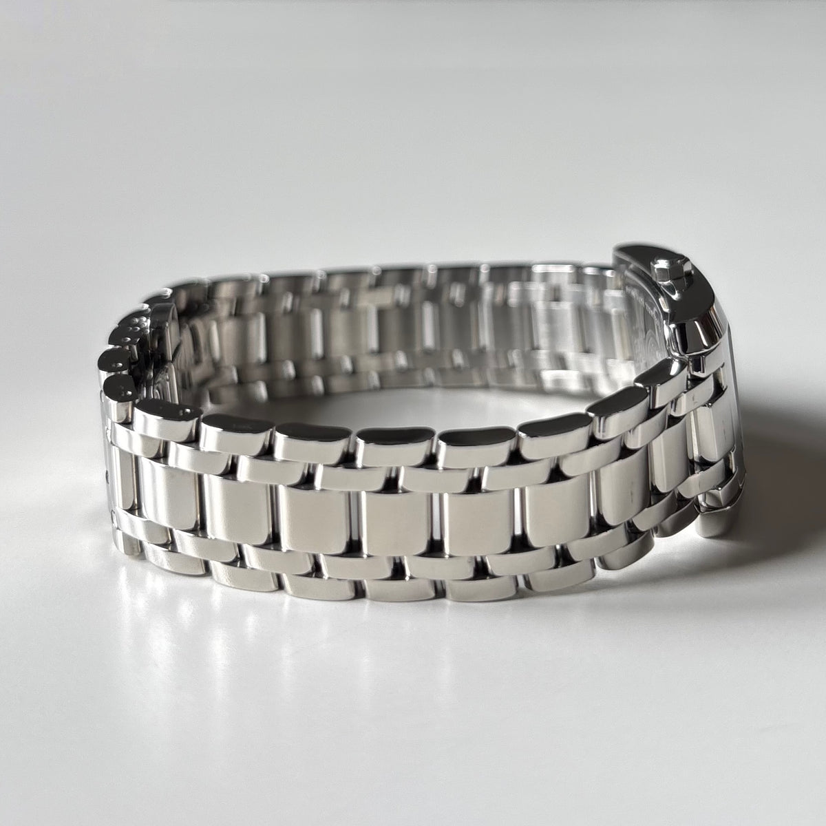 Fendi 1990s Tank Stainless Steel Watch