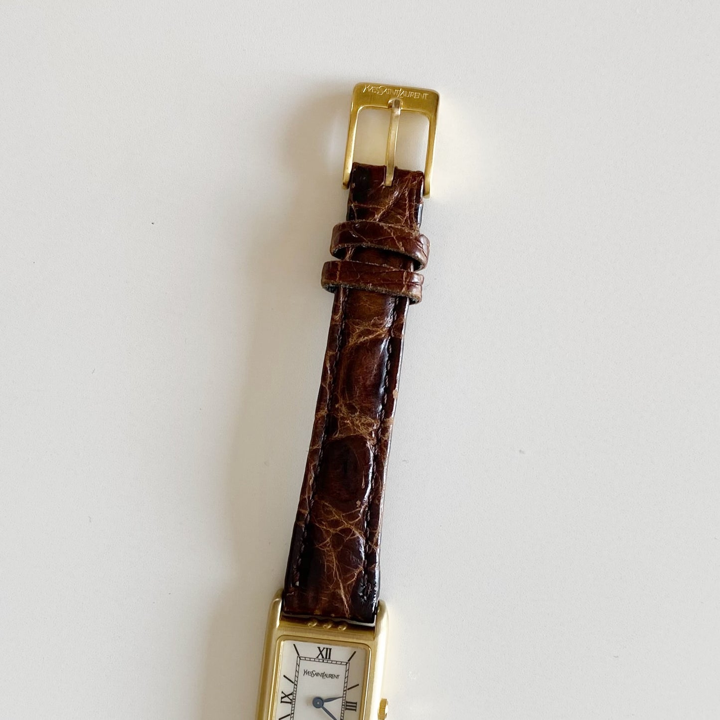 Yves Saint Laurent 1990s Tank Watch