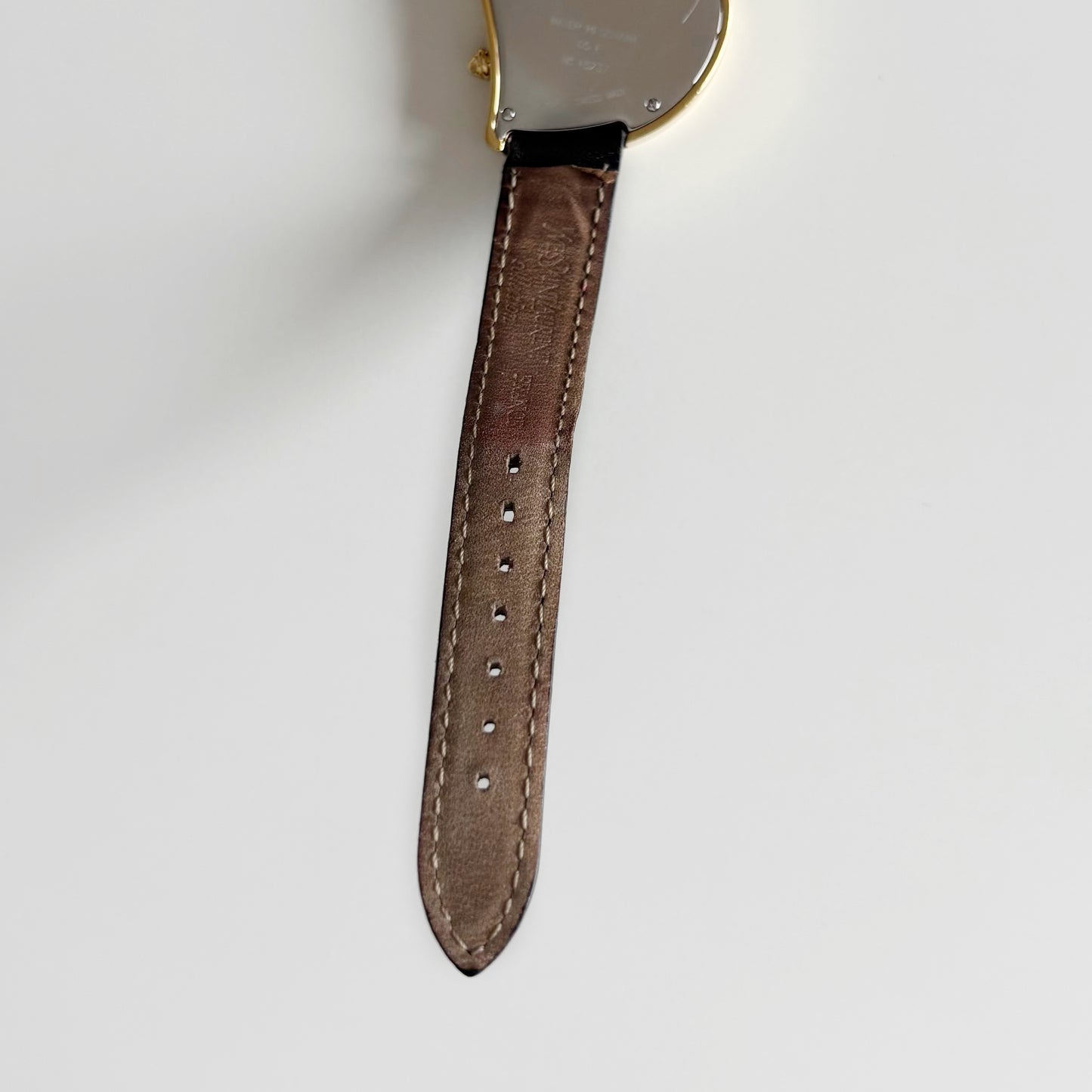 Yves Saint Laurent 1990s Heart Shaped Dial Gold Plated Watch