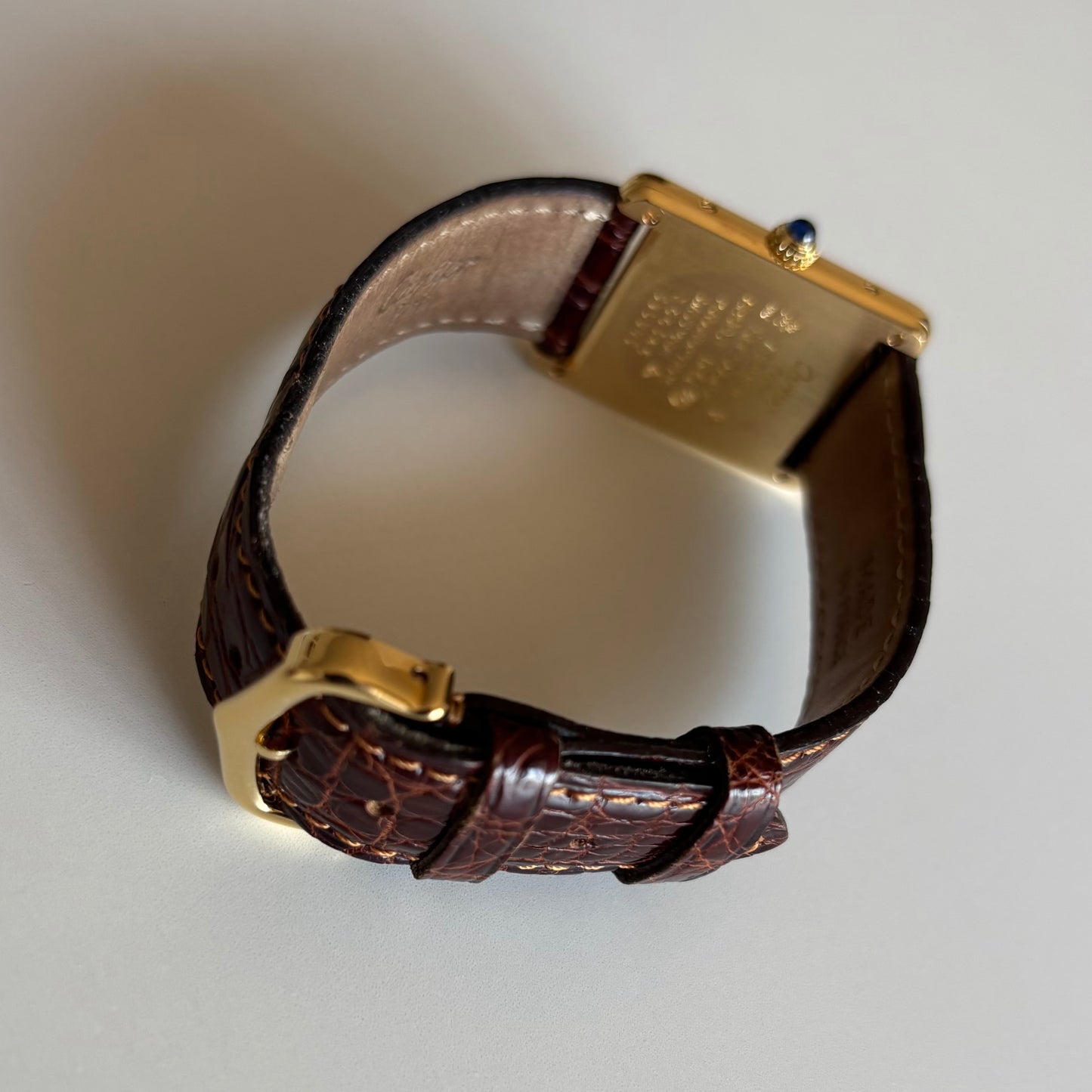 Cartier 1990s Must de Tank Watch (LM)