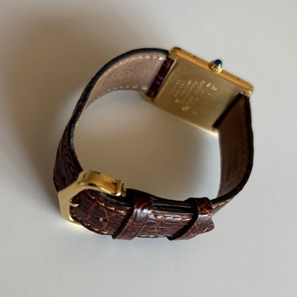 Cartier 1990s Must de Tank Watch (LM)