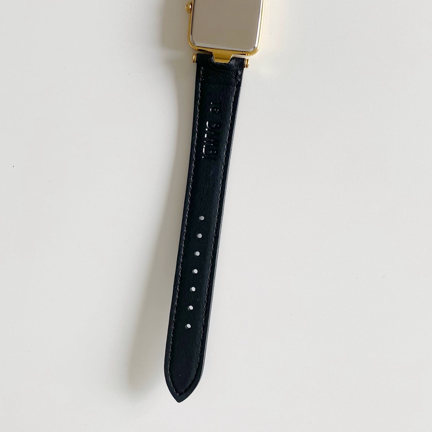Dior 1990s Tank Gold Plated Watch (Large)