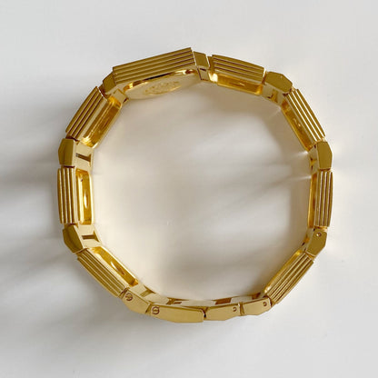 Dior Early 2000s La Parisienne Gold Plated Watch