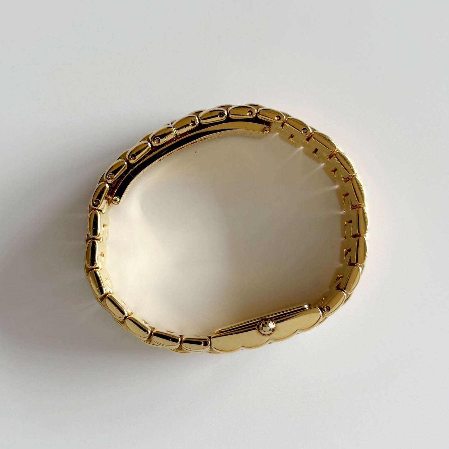 Fendi 1990s Gold Plated Watch