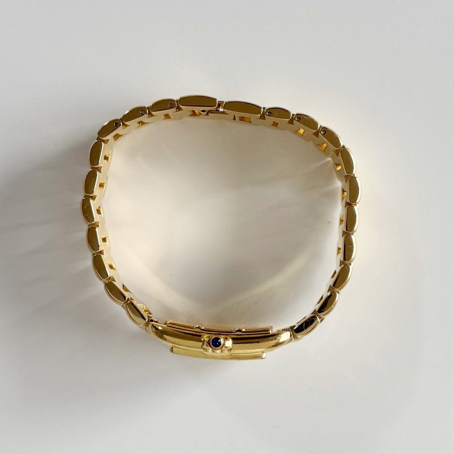 Yves Saint Laurent 1990s Tank Gold Plated Watch