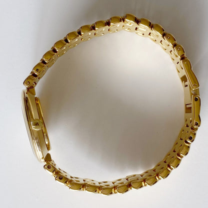 Dior 1990s Seashell Dial Round Watch