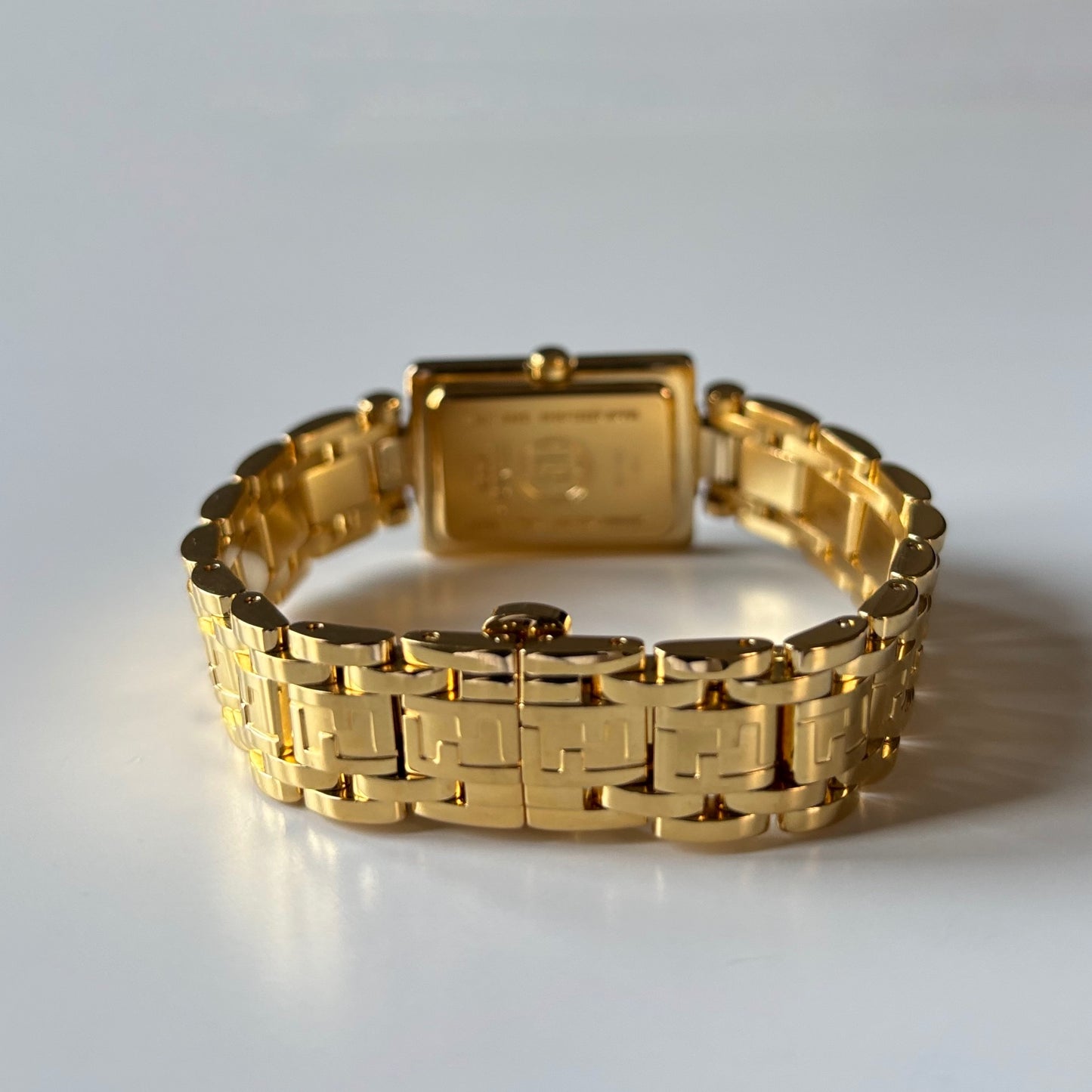 Fendi 1990s Tank Gold Plated Watch Limited Edition (only 2,500 pieces made)