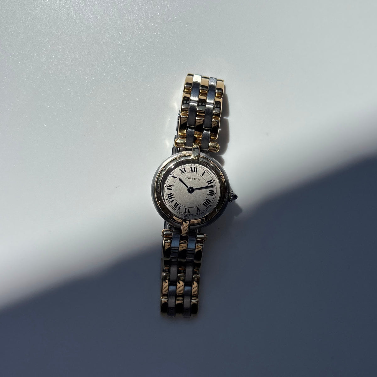 Cartier 1990s Panthere Vendome 18K There Row Watch (SM)