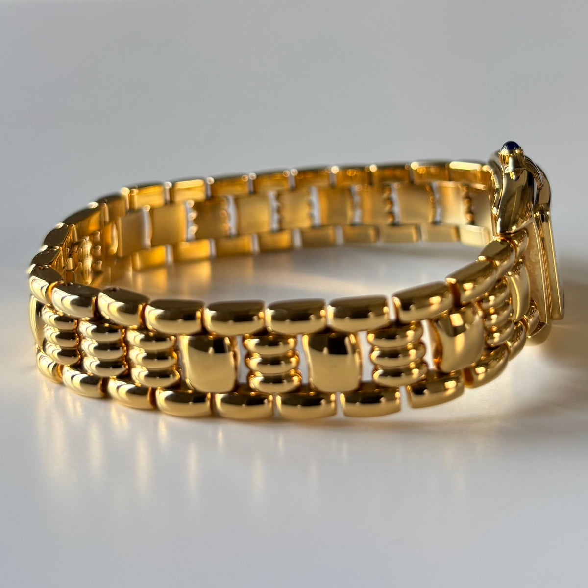 Yves Saint Laurent 1990s Tank Gold-Plated Watch