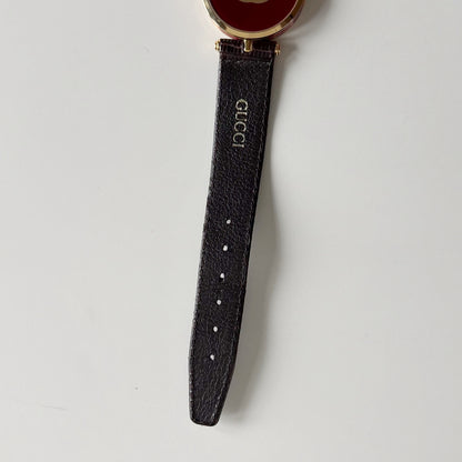 Gucci 1980s Sherry Round Dial Gold Plated Watch (Large)