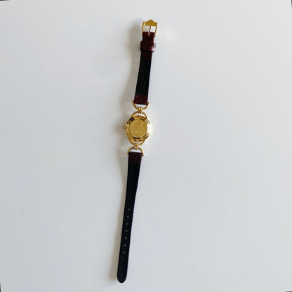 Gucci 1990s Horsebit Gold Plated Watch
