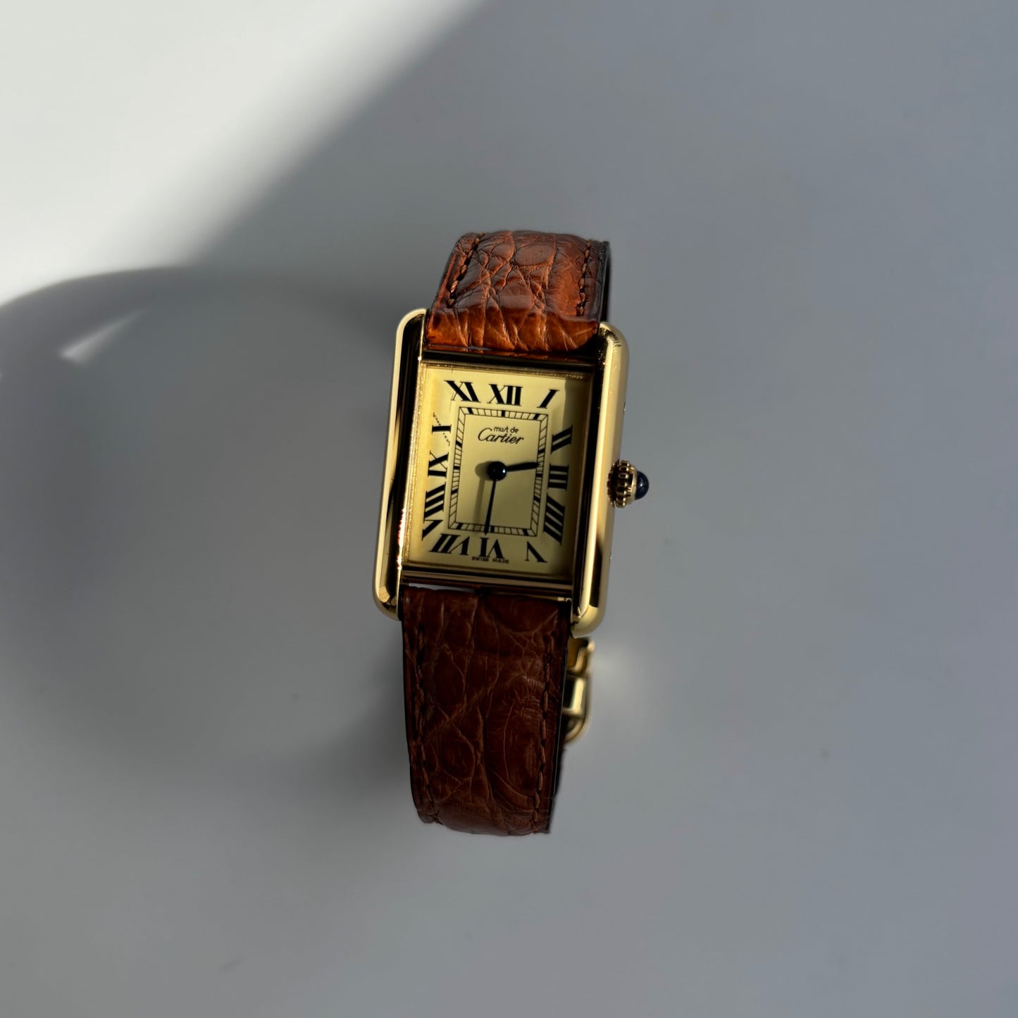 Cartier Early 2000s Must de Tank Watch (SM)