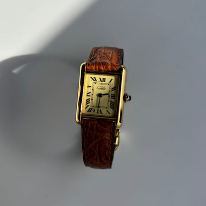 Cartier Early 2000s Must de Tank Watch (SM)