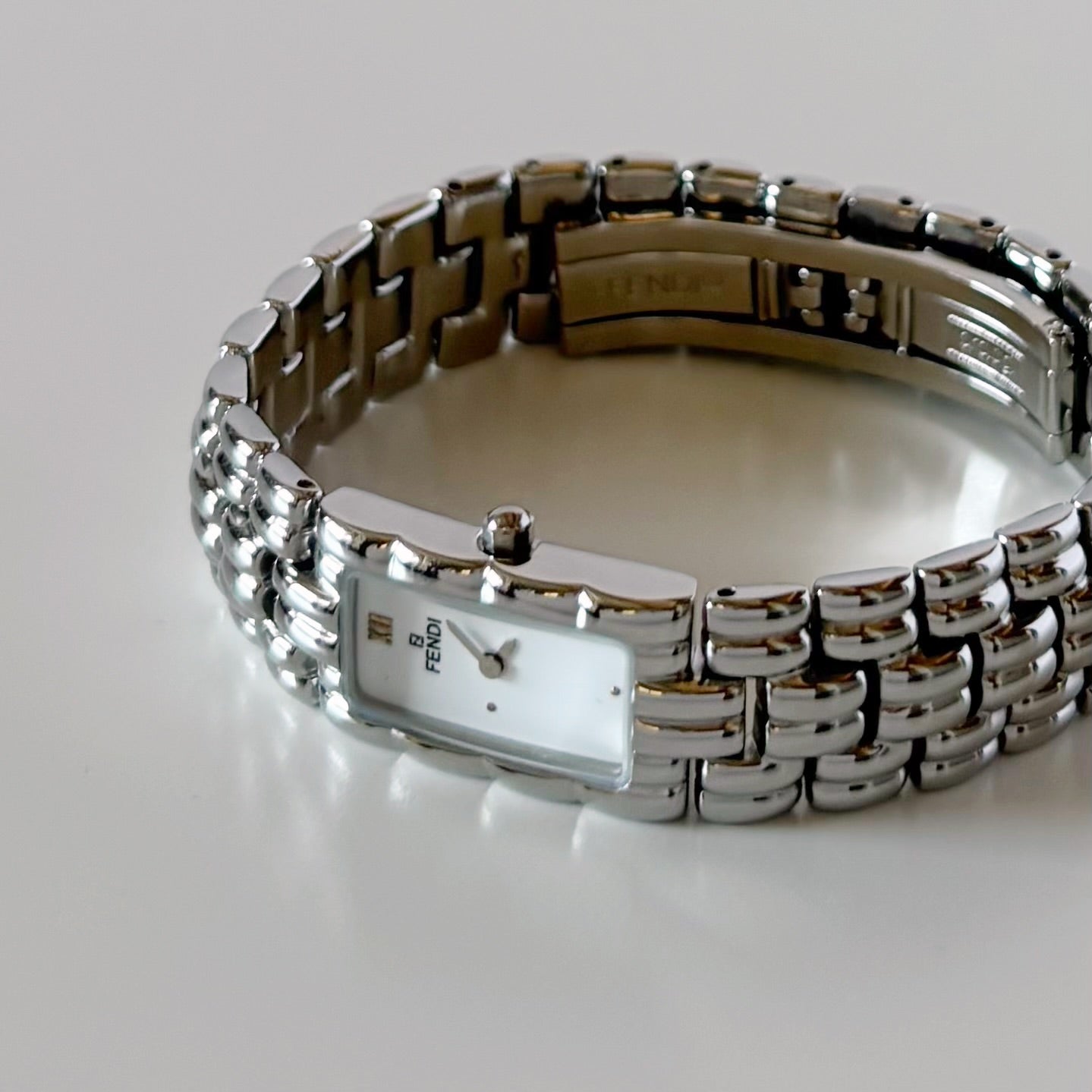 Fendi 1990s Stainless steel Watch