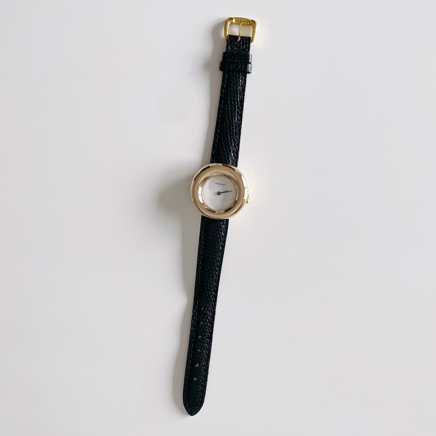 Chaumet 1980s 18K solid gold watch