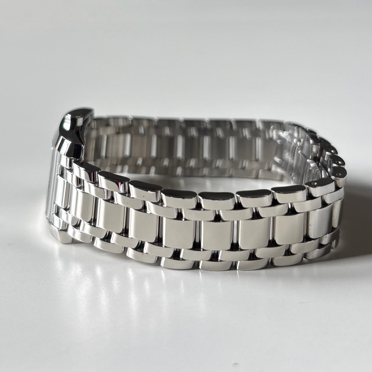 Fendi 1990s Tank Stainless Steel Watch
