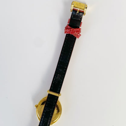 Fendi 1990s  Interchangeable Belt Watch with 5 leather straps and case