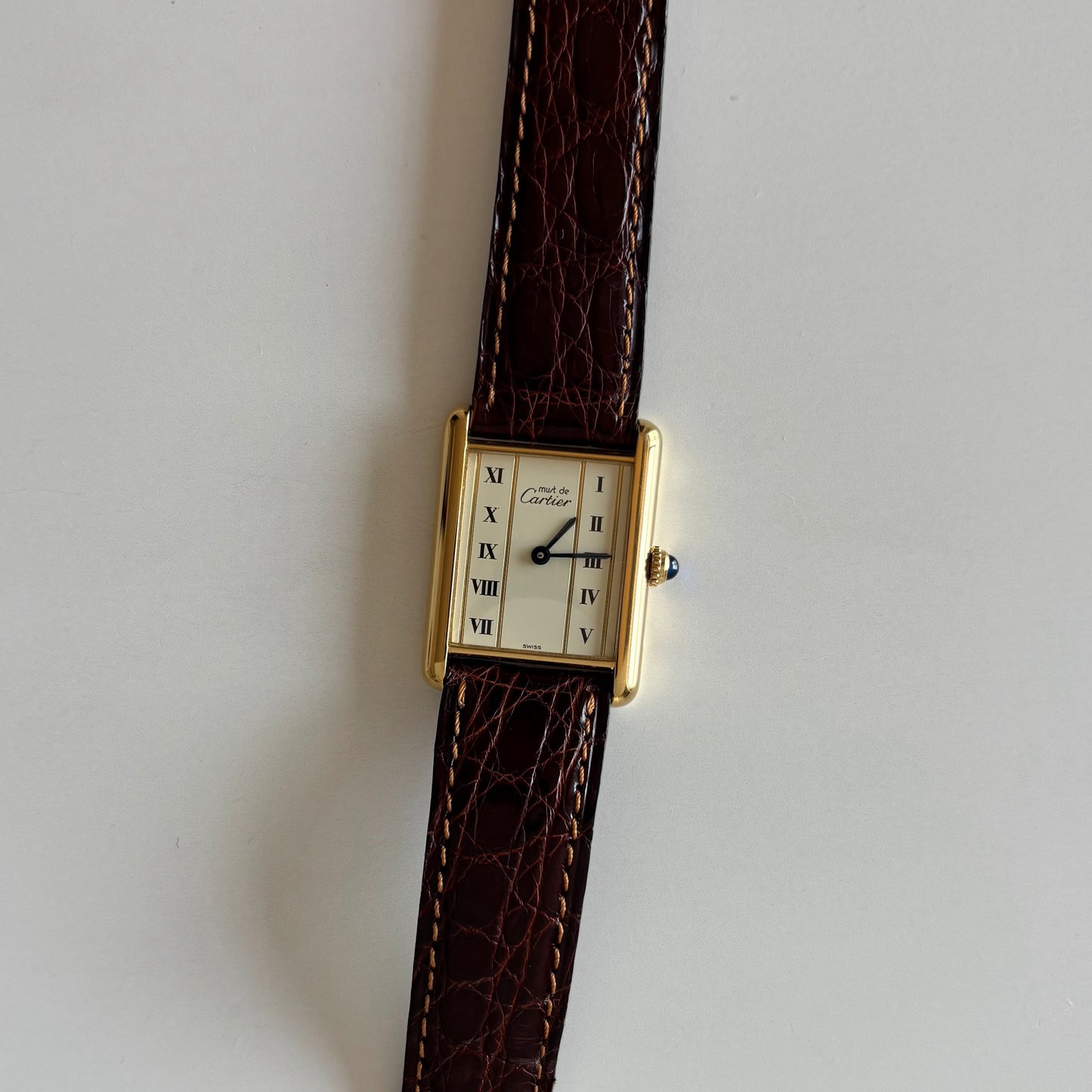 Cartier 1990s Must de Tank Watch (LM)