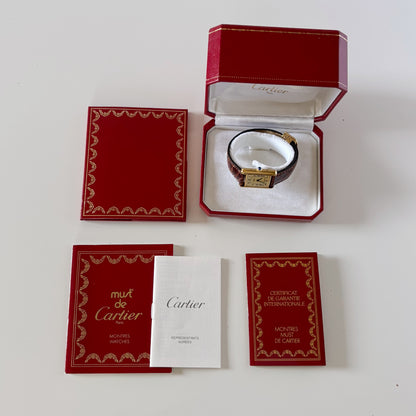 Cartier 1990s Must de Tank Watch (SM)