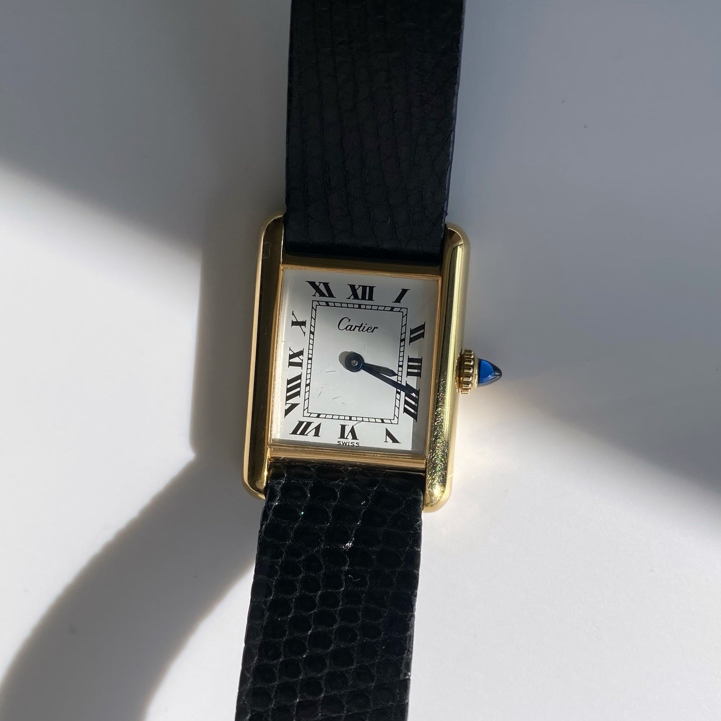 Cartier 1970s Pre must Sapphire  Manual Winding (SM)