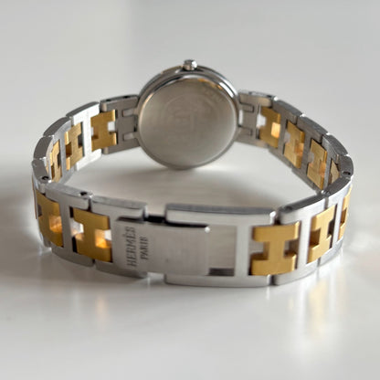 Hermes 1990s Windsor Two Tone Watch