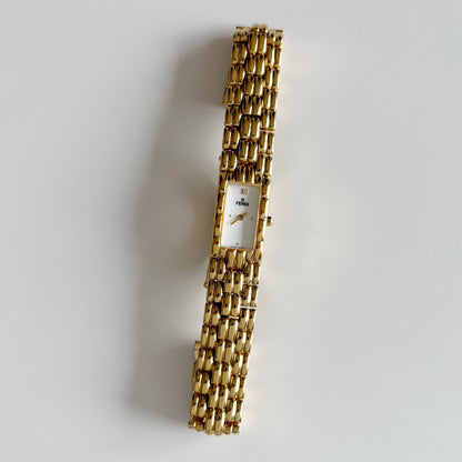 Fendi 1990s Gold Plated Watch