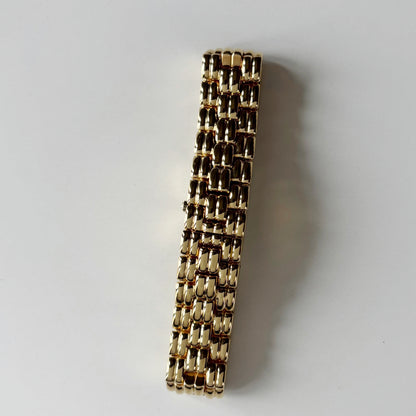 Fendi 1990s Gold Plated Watch