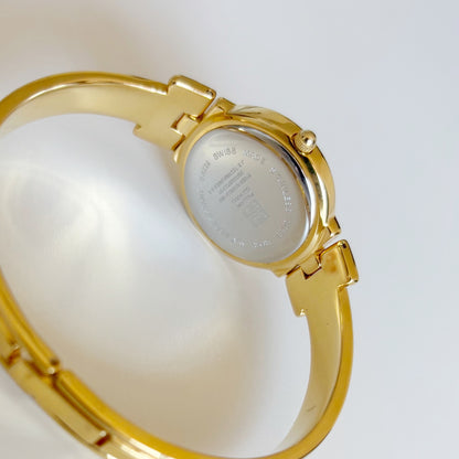 Givenchy 1990s Gold Plated Bangle Watch
