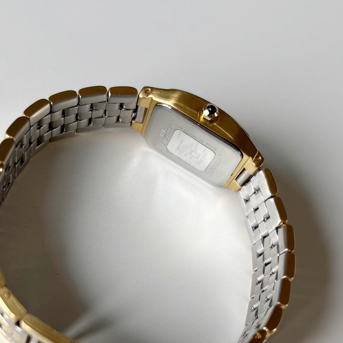 Givenchy 1990s Two Tone Gold Plated Watch