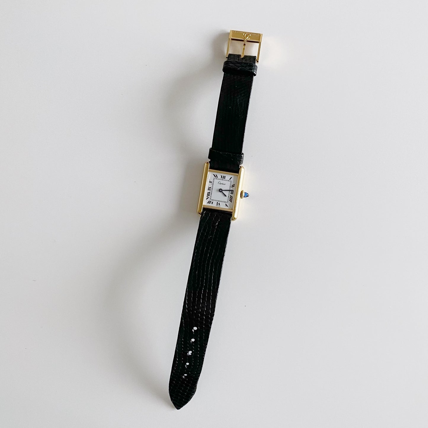 Cartier 1970s Pre must Sapphire  Manual Winding (SM)