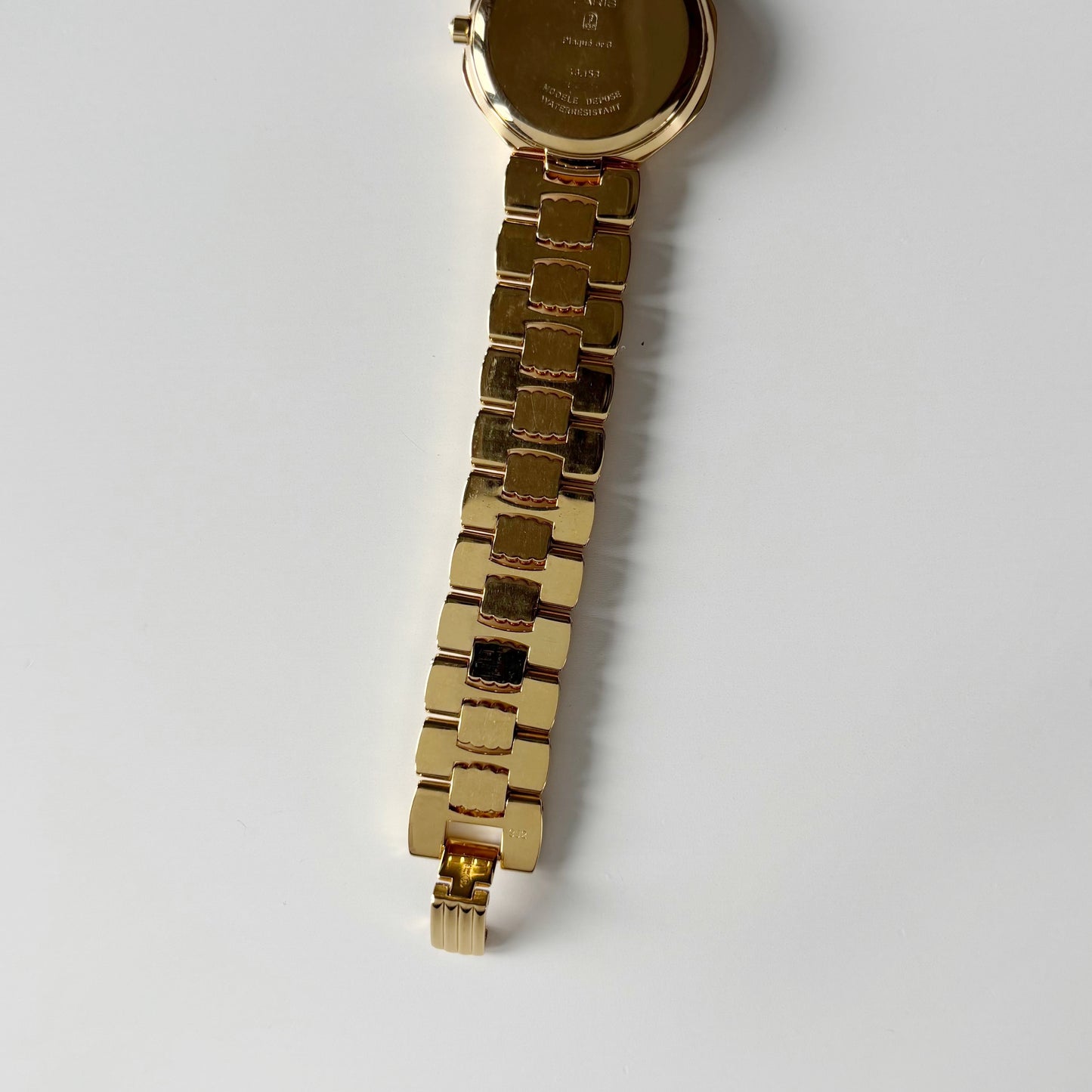 Dior 1990s Octagon Dial Gold Plated Watch