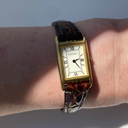 Yves Saint Laurent 1990s Tank Watch