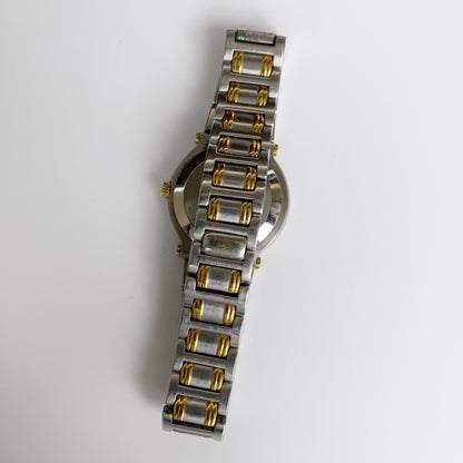 Gucci 1990s Date Two Tone Watch