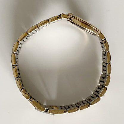Yves Saint Laurent 1990s Two Tone Watch