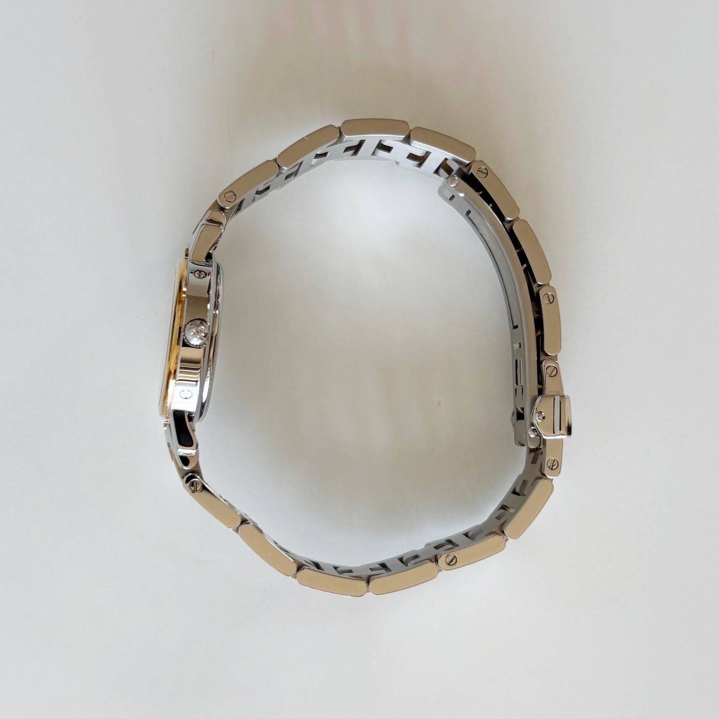 Hermes 1990s Clipper Date Round Dial Watch