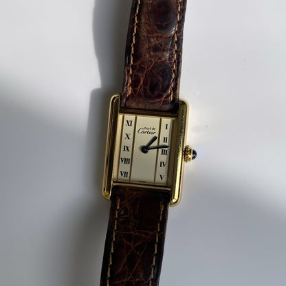 Cartier 1990s Must de Tank Watch SM