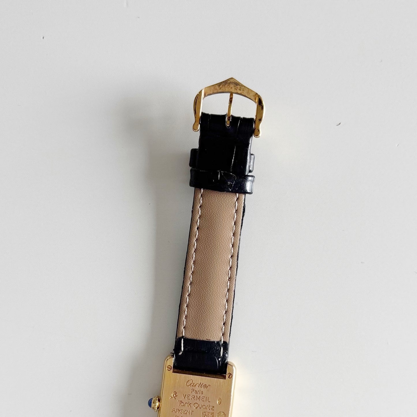 Cartier 1990 Must de Tank Opaline Watch (SM)