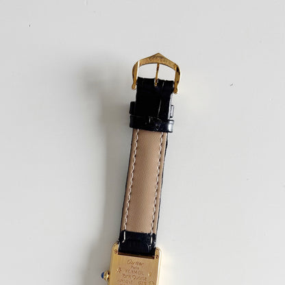 Cartier 1990 Must de Tank Opaline Watch (SM)