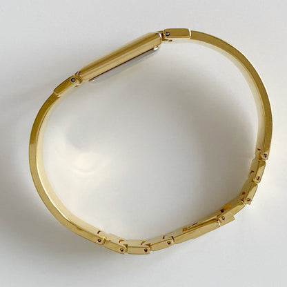 Givenchy 1990s Gold Plated Bangle Watch