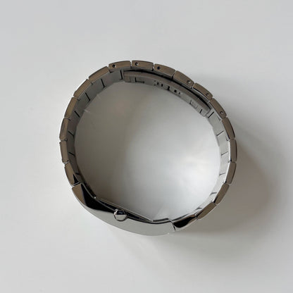 Burberry 1990s Tank Silver Watch